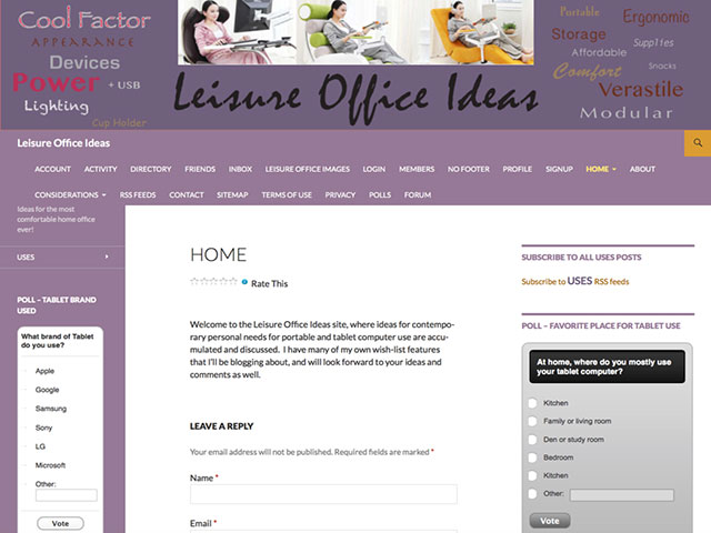 Leisure Office Ideas Blog